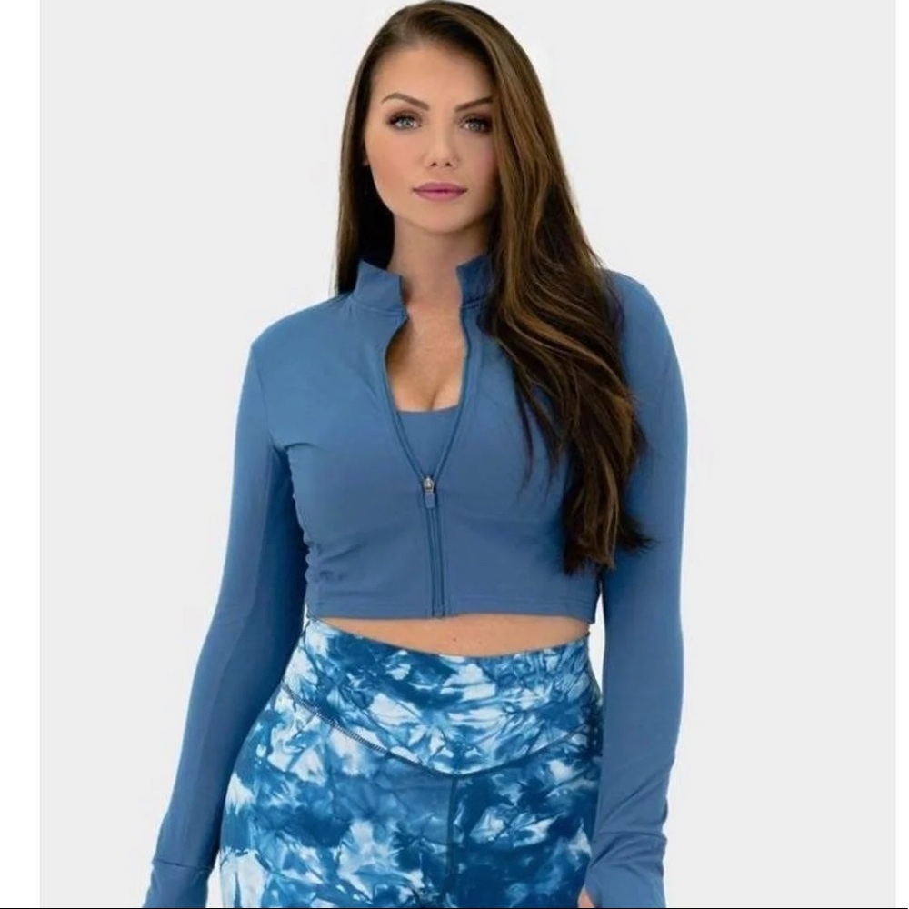Balance Athletica Elate Cropped Jacket - Clarity